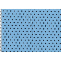 Feinkord Swafing - Justin Sterne Hellblau Jeansblau